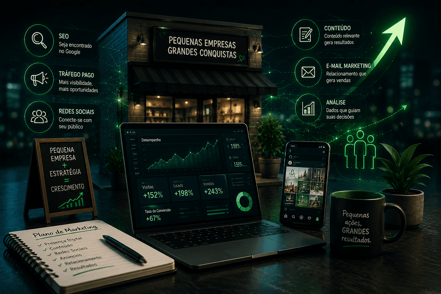 Marketing Digital para Pequeñas Empresas: Estrategias que Funcionan de Verdad